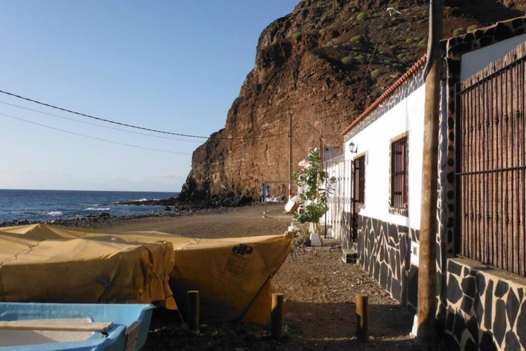 Villa Casa costera playa de Tasarte San Nicolás Exterior foto